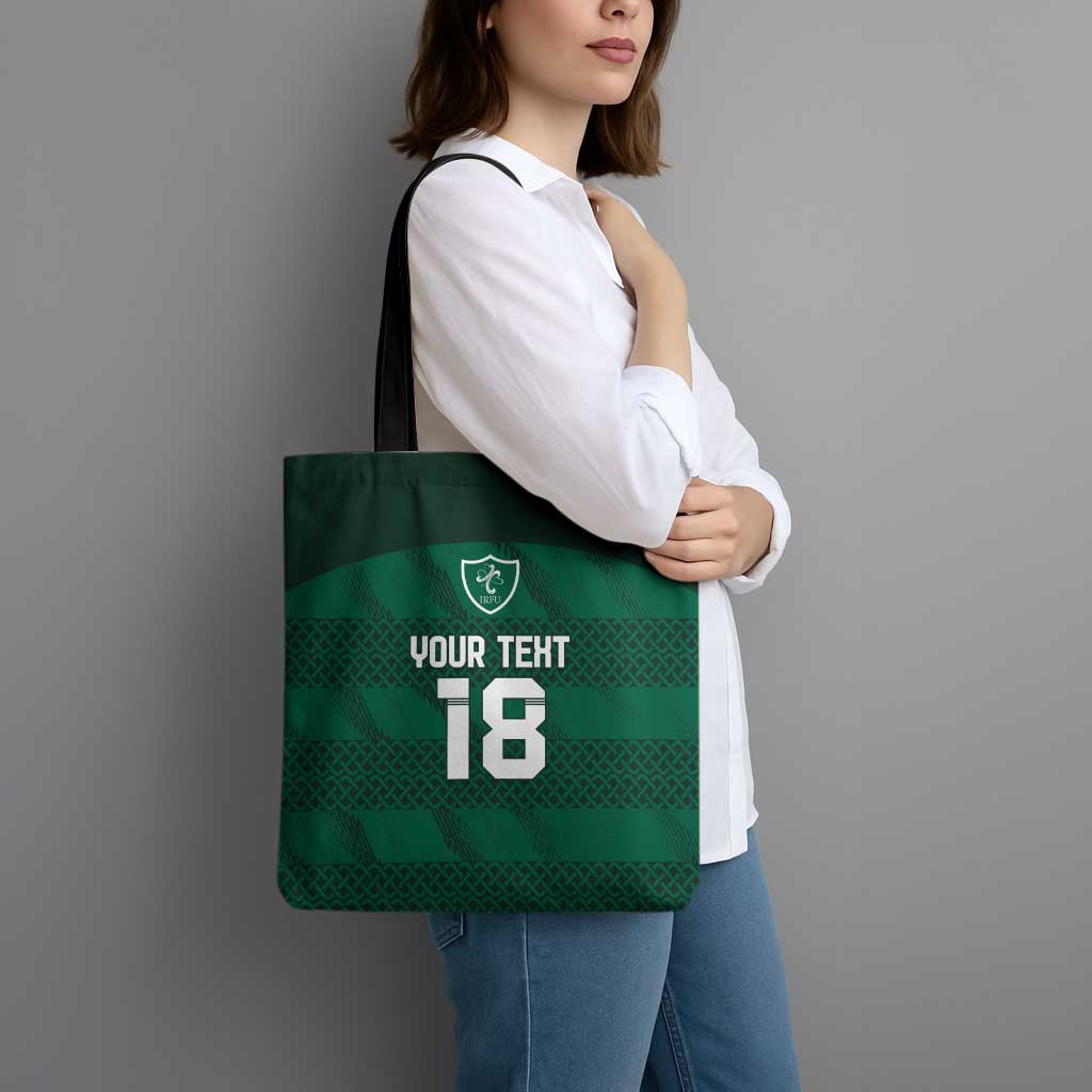 Custom Ireland Rugby Tote Bag Celtic Heritage - Wonder Print Shop
