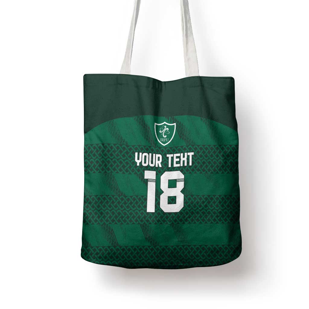 Custom Ireland Rugby Tote Bag Celtic Heritage - Wonder Print Shop