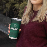 Custom Ireland Rugby Tumbler Cup Celtic Heritage - Wonder Print Shop
