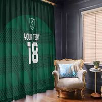 Custom Ireland Rugby Window Curtain Celtic Heritage - Wonder Print Shop