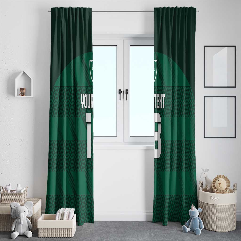 Custom Ireland Rugby Window Curtain Celtic Heritage - Wonder Print Shop