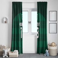 Custom Ireland Rugby Window Curtain Celtic Heritage - Wonder Print Shop