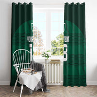 Custom Ireland Rugby Window Curtain Celtic Heritage - Wonder Print Shop