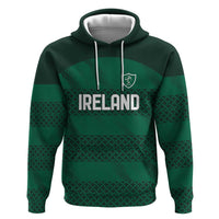 Custom Ireland Rugby Zip Hoodie Celtic Heritage - Wonder Print Shop