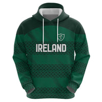 Custom Ireland Rugby Zip Hoodie Celtic Heritage - Wonder Print Shop