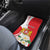 Personalized Georgia Independence Restoration Day Car Mats Dzala Ertobashia Rosa Laevigata