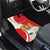 Personalized Georgia Independence Restoration Day Car Mats Dzala Ertobashia Rosa Laevigata
