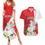 Personalized Georgia Independence Restoration Day Couples Matching Summer Maxi Dress and Hawaiian Shirt Dzala Ertobashia Rosa Laevigata