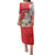 Personalized Georgia Independence Restoration Day Family Matching Puletasi and Hawaiian Shirt Dzala Ertobashia Rosa Laevigata