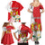 Personalized Georgia Independence Restoration Day Family Matching Summer Maxi Dress and Hawaiian Shirt Dzala Ertobashia Rosa Laevigata