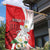 Personalized Georgia Independence Restoration Day Garden Flag Dzala Ertobashia Rosa Laevigata