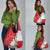 Personalized Georgia Independence Restoration Day Grocery Bag Dzala Ertobashia Rosa Laevigata
