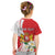Personalized Georgia Independence Restoration Day Kid T Shirt Dzala Ertobashia Rosa Laevigata