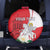 Personalized Georgia Independence Restoration Day Spare Tire Cover Dzala Ertobashia Rosa Laevigata