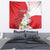Personalized Georgia Independence Restoration Day Tapestry Dzala Ertobashia Rosa Laevigata