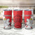 Personalized Georgia Independence Restoration Day Tumbler Cup Dzala Ertobashia Rosa Laevigata