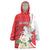 Personalized Georgia Independence Restoration Day Wearable Blanket Hoodie Dzala Ertobashia Rosa Laevigata