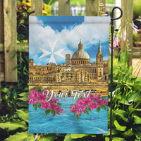 Personalized Malta Garden Flag Valletta Capital Maltese Cross