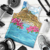 Personalized Malta Men Tank Top Valletta Capital Maltese Cross