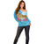 Personalized Malta Off Shoulder Sweater Valletta Capital Maltese Cross