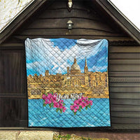 Personalized Malta Quilt Valletta Capital Maltese Cross