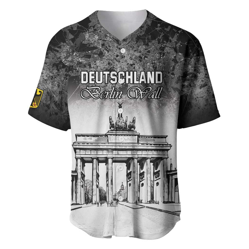 Personalized Germany Berlin Wall Baseball Jersey Tag der Deutschen Einheit