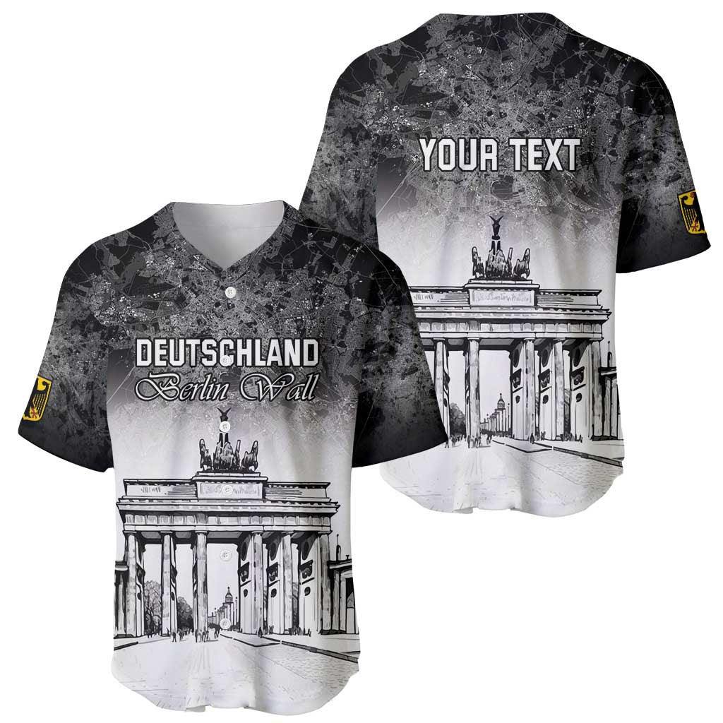 Personalized Germany Berlin Wall Baseball Jersey Tag der Deutschen Einheit