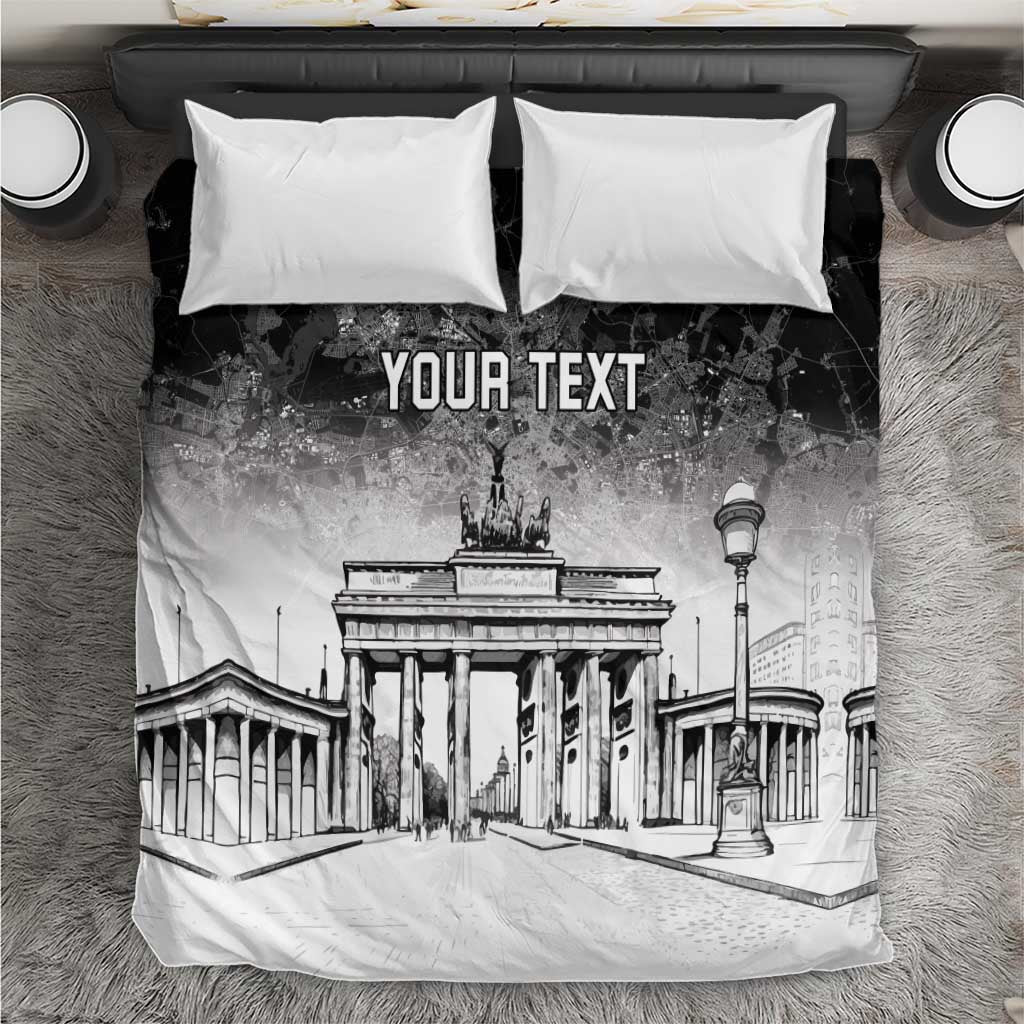 Personalized Germany Berlin Wall Bedding Set Tag der Deutschen Einheit