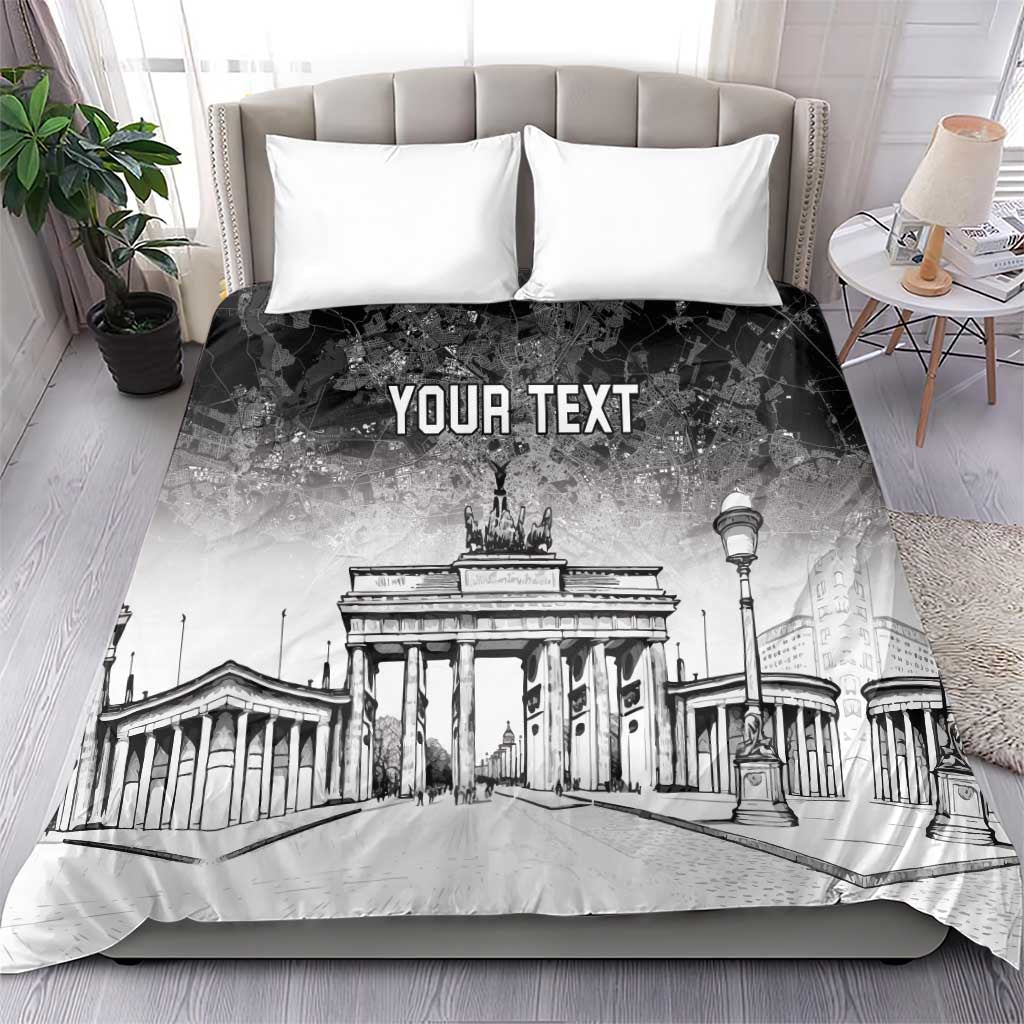 Personalized Germany Berlin Wall Bedding Set Tag der Deutschen Einheit