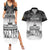 Personalized Germany Berlin Wall Couples Matching Summer Maxi Dress and Hawaiian Shirt Tag der Deutschen Einheit