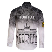 Personalized Germany Berlin Wall Family Matching Long Sleeve Bodycon Dress and Hawaiian Shirt Tag der Deutschen Einheit