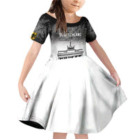 Personalized Germany Berlin Wall Family Matching Off Shoulder Short Dress and Hawaiian Shirt Tag der Deutschen Einheit