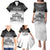 Personalized Germany Berlin Wall Family Matching Puletasi and Hawaiian Shirt Tag der Deutschen Einheit