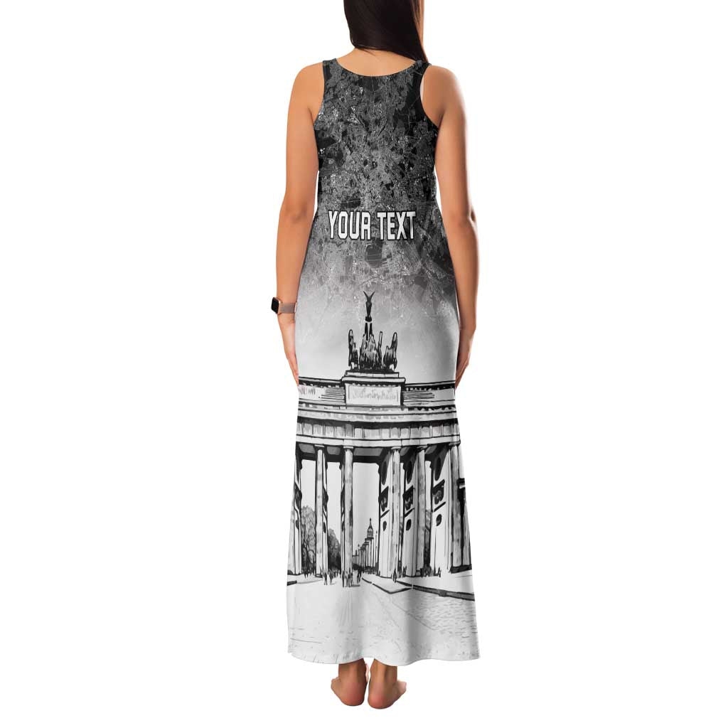 Personalized Germany Berlin Wall Family Matching Tank Maxi Dress and Hawaiian Shirt Tag der Deutschen Einheit