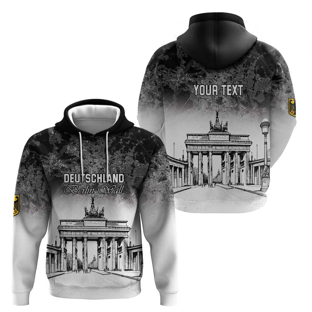 Personalized Germany Berlin Wall Hoodie Tag der Deutschen Einheit