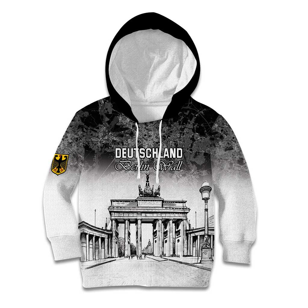 Personalized Germany Berlin Wall Kid Hoodie Tag der Deutschen Einheit