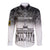 Personalized Germany Berlin Wall Long Sleeve Button Shirt Tag der Deutschen Einheit