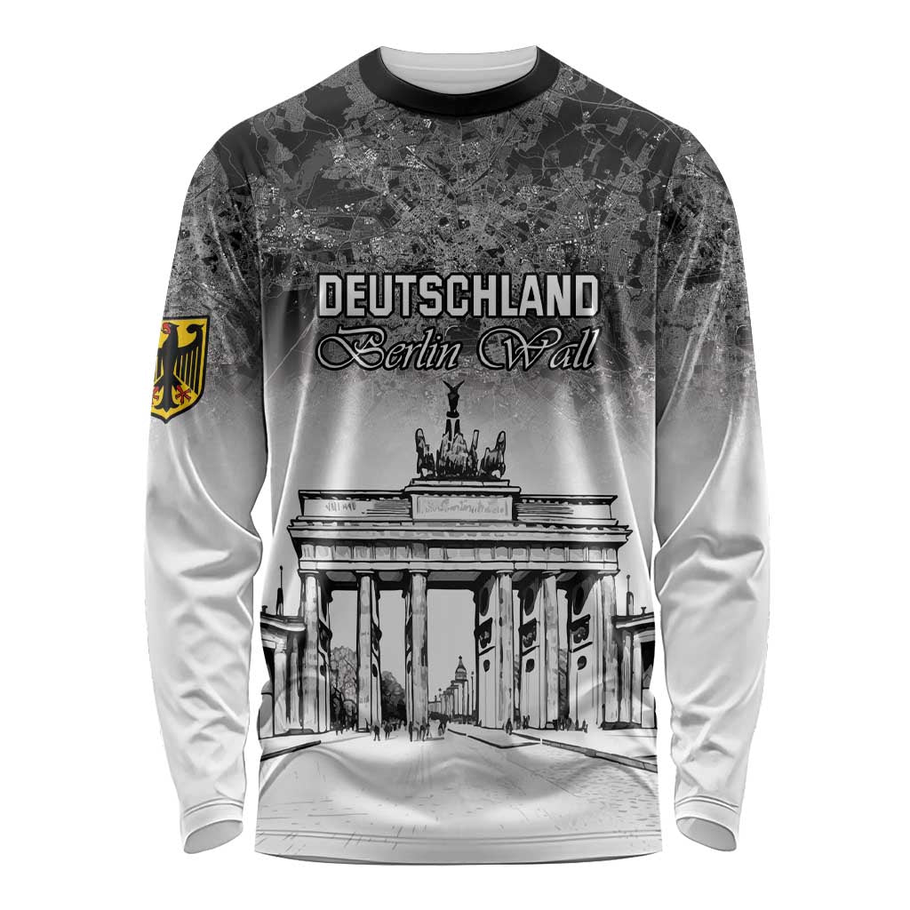 Personalized Germany Berlin Wall Long Sleeve Shirt Tag der Deutschen Einheit