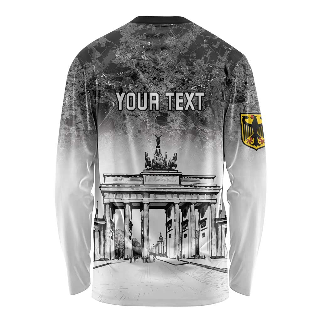 Personalized Germany Berlin Wall Long Sleeve Shirt Tag der Deutschen Einheit