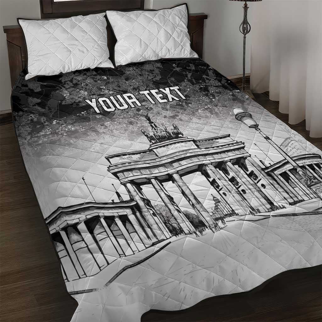 Personalized Germany Berlin Wall Quilt Bed Set Tag der Deutschen Einheit