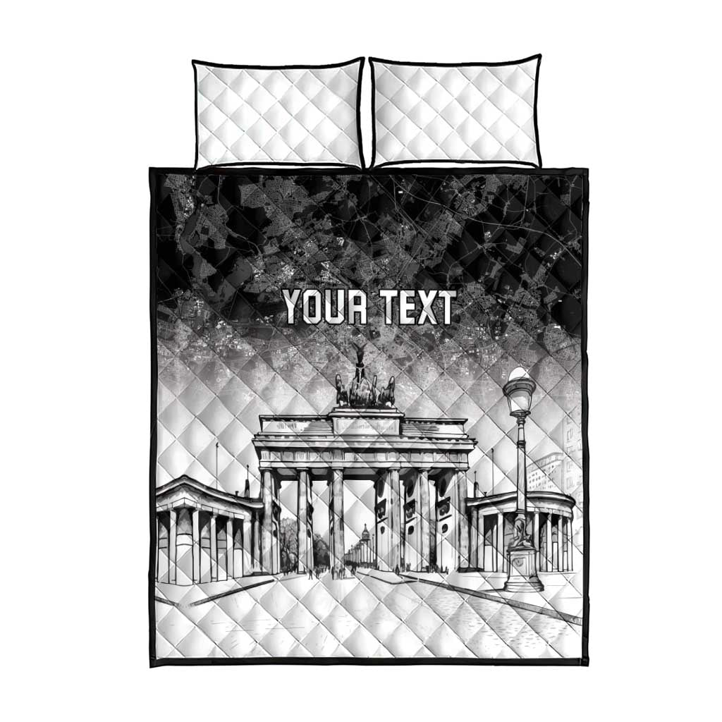 Personalized Germany Berlin Wall Quilt Bed Set Tag der Deutschen Einheit