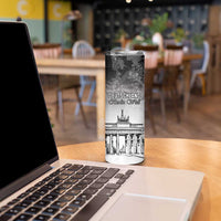 Personalized Germany Berlin Wall Skinny Tumbler Tag der Deutschen Einheit