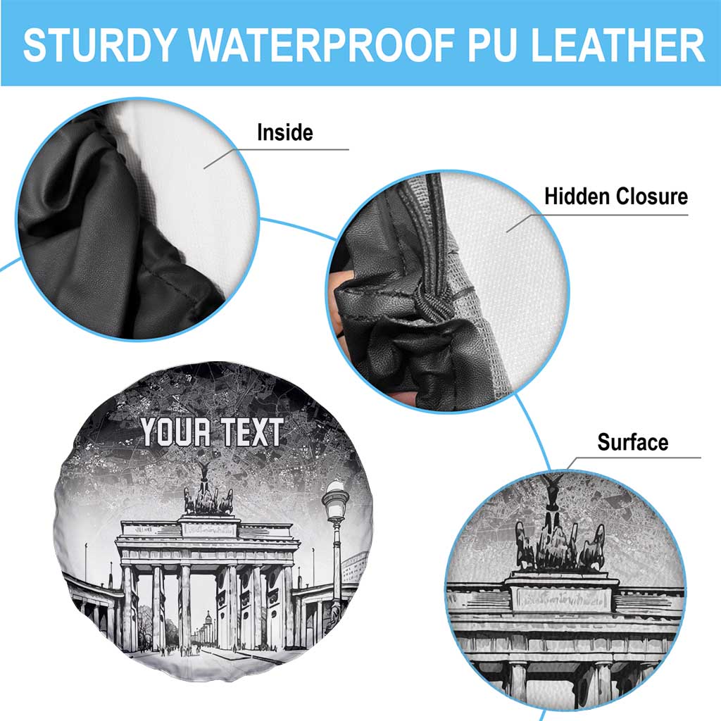 Personalized Germany Berlin Wall Spare Tire Cover Tag der Deutschen Einheit