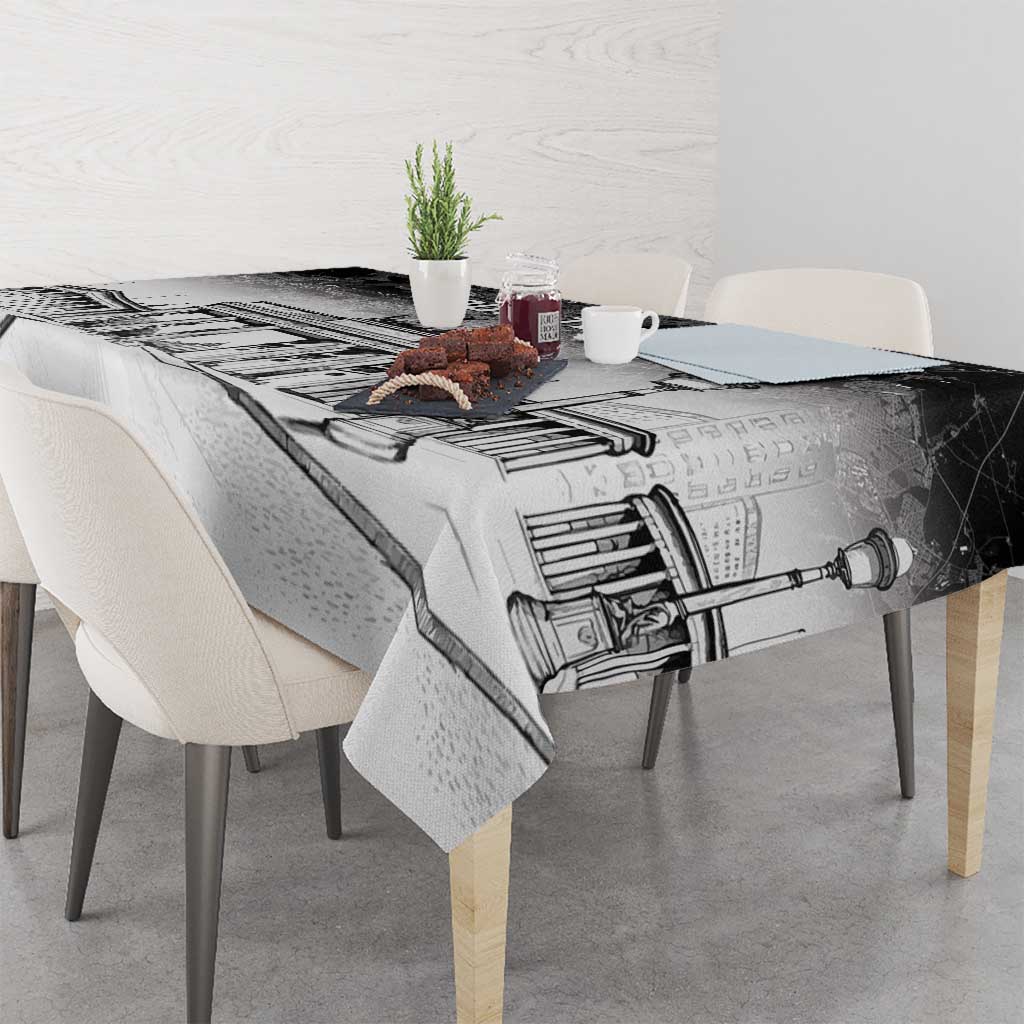 Personalized Germany Berlin Wall Tablecloth Tag der Deutschen Einheit