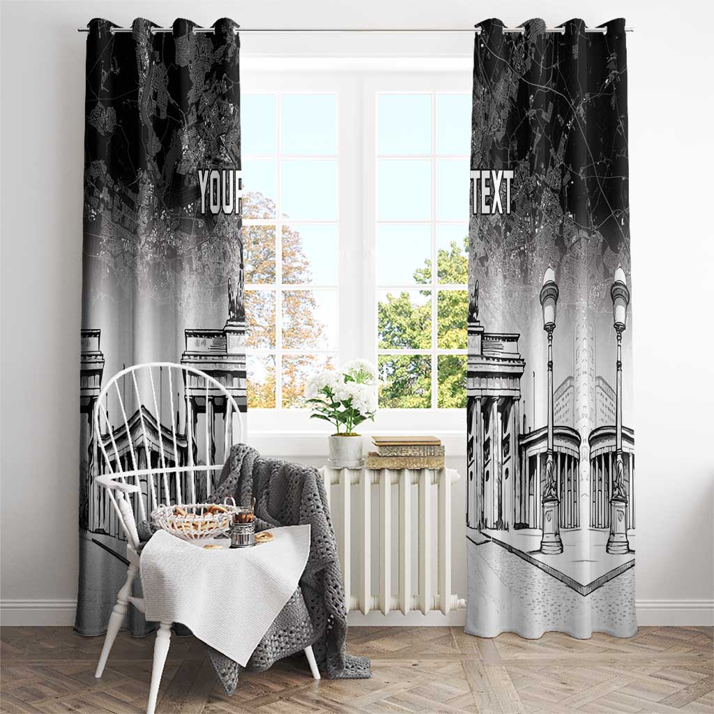 Personalized Germany Berlin Wall Window Curtain Tag der Deutschen Einheit