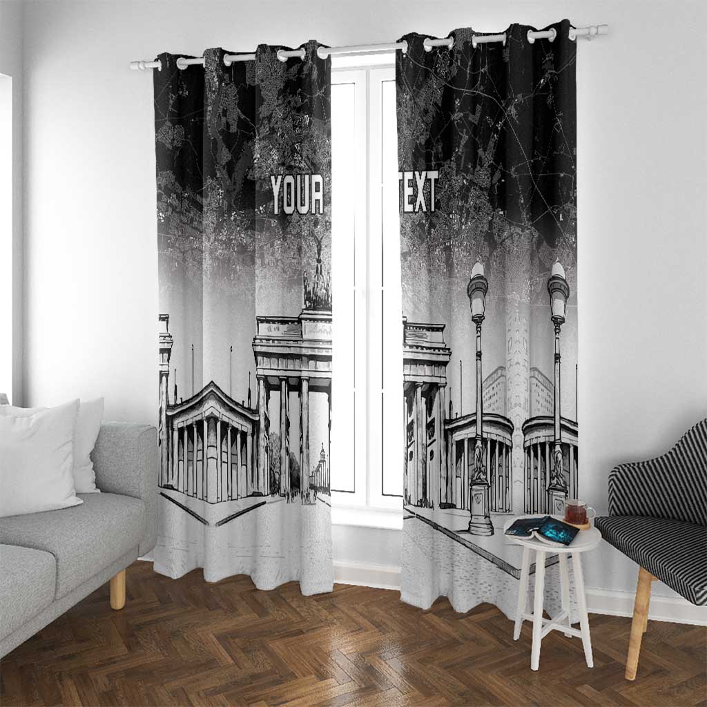 Personalized Germany Berlin Wall Window Curtain Tag der Deutschen Einheit