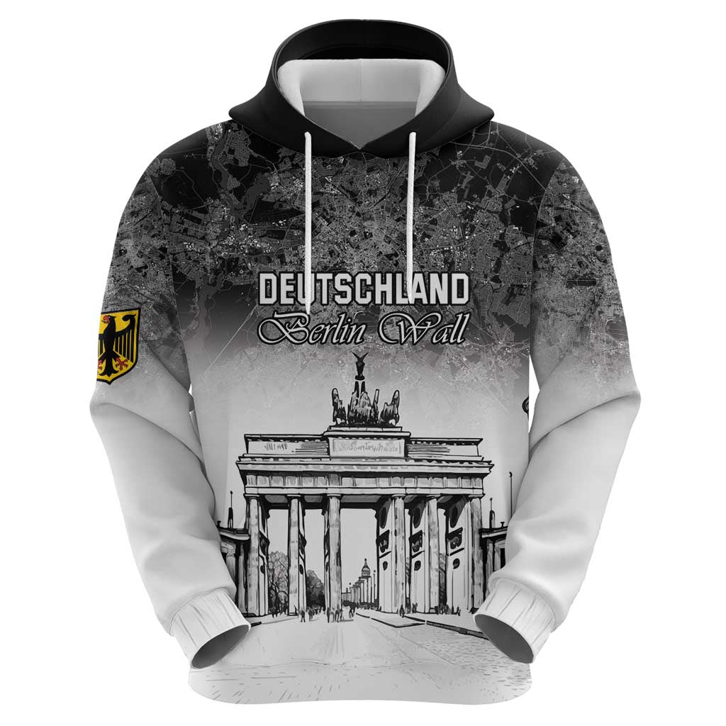 Personalized Germany Berlin Wall Zip Hoodie Tag der Deutschen Einheit