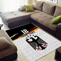 Custom Germany Football Area Rug Come On DFB-Team