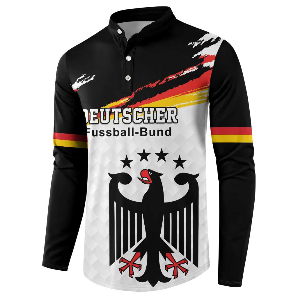 Custom Germany Football Button Sweatshirt Come On DFB-Team