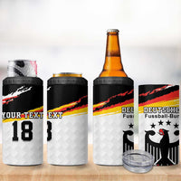 Custom Germany Football 4 in 1 Can Cooler Tumbler Come On DFB-Team